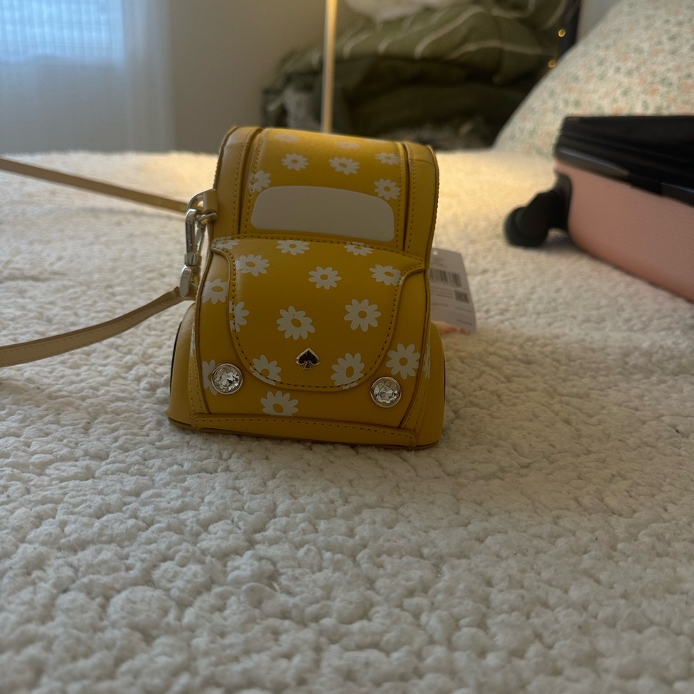 Kate Spade Yellow Car-Shaped Crossbody Bag - Picture 3 of 9